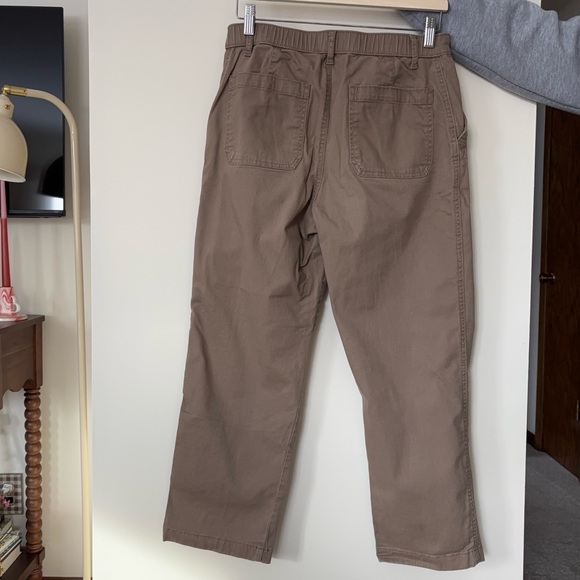 GH Bass and Co. Size 6 Brown Straight Leg Chino Pants - Picture 2 of 5